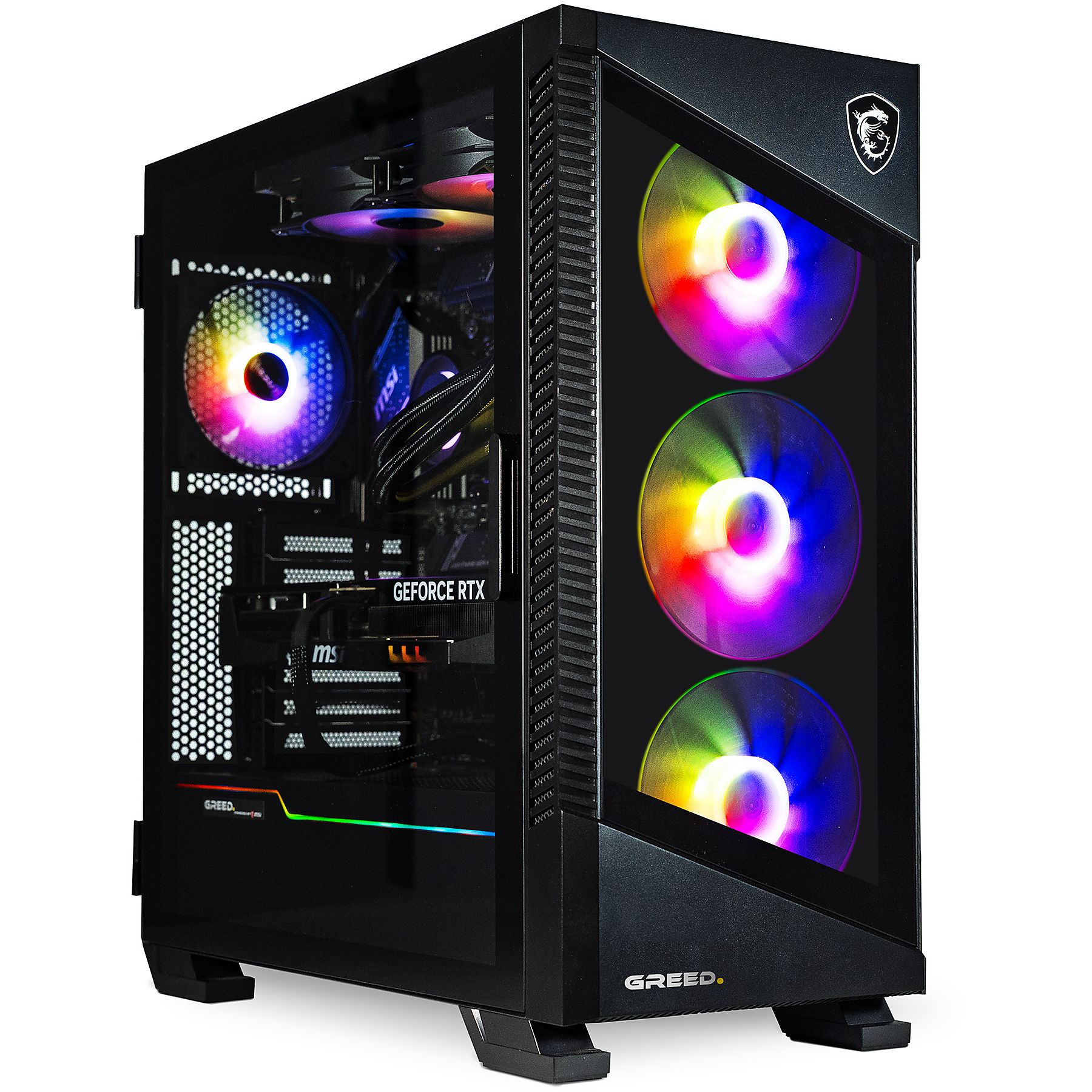 GREED MK5 POWER AMD Gaming PC – AMD Ryzen™ 5 9600X, 32 GB RAM, 1 TB SSD & NVIDIA MSI GeForce RTX™ 5070 Ti 16 GB GREED MK5 POWER AMD Gaming PC – AMD Ryzen™ 5 9600X, 32 GB RAM, 1 TB SSD & NVIDIA MSI GeForce RTX™ 5070 Ti 16 GB